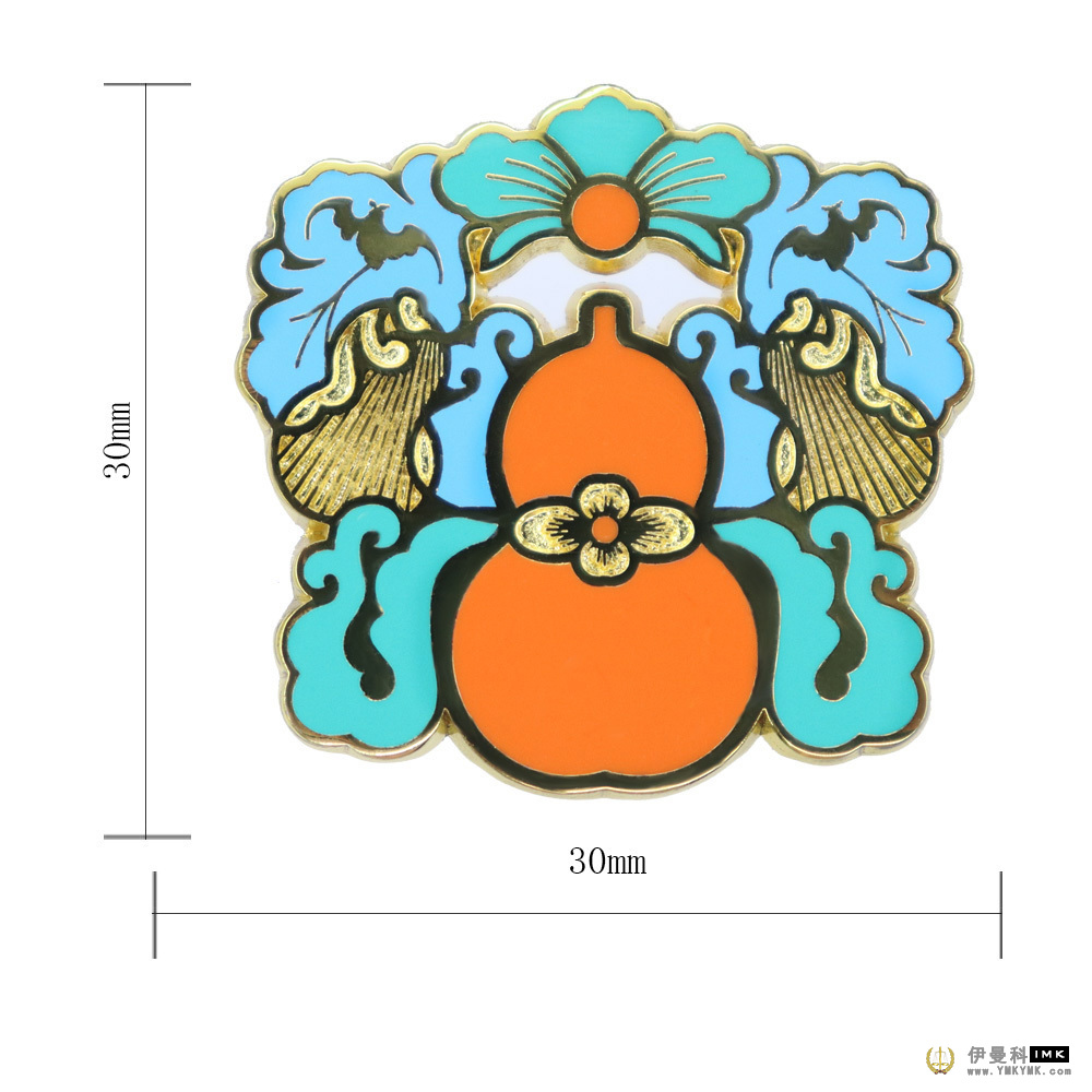 Gourd badge in custom design Badge 图1张